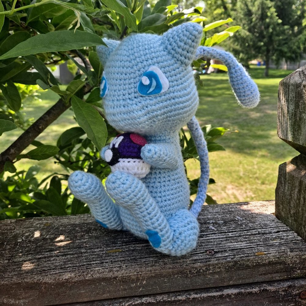 Pokemon Shiny Mew Amigurumi (Crochet Toy)